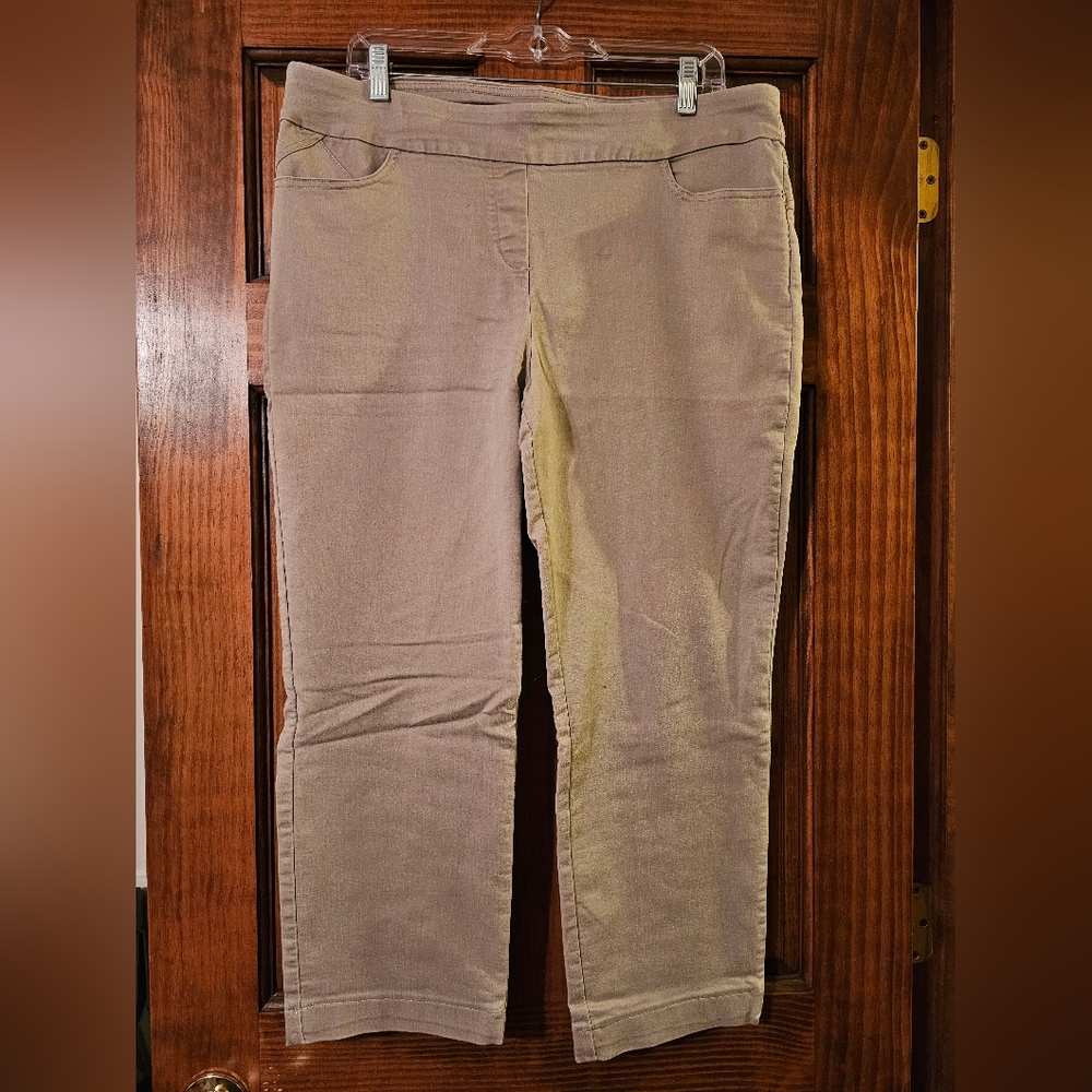 Napa Valley Tan  Khaki Pants Size 14S